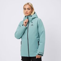 Kurtka zimowa FILA KURTKA ZIMOWA ROZPINANA Z KAPTUREM LAMBRELLA fw23pdw006293 kolor zielony