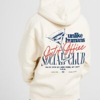UNLIKE HUMANS BLUZA Z KAPTUREM COCKTAIL SWEATSHIRT ulhtm10224104 kolor beżowy