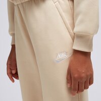 Spodnie dziecięce NIKE SPODNIE G NSW CLUB FLC HR FTD GIRL fd2921-126 kolor beżowy