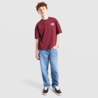 Koszulka dziecięca UNLIKE HUMANS T-SHIRT INTER TEE DROPPED SHOULDER ulhtjb10368660 kolor bordowy