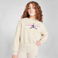Bluza dziecięca JORDAN BLUZA (G)JDAN LGO CREW LT BRWN G 45d590-xae kolor beżowy