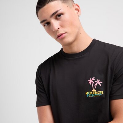 MCKENZIE T-SHIRT STINSON TEE BLK-BLK