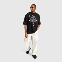 Koszulka męska JORDAN T-SHIRT M J BRK 2AIR REISSUE SS CRW if1804-010 kolor czarny