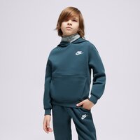 Bluza dziecięca NIKE BLUZA Z KAPTUREM K NSW CLUB FLC HDY LBR BOY fd3000-328 kolor zielony