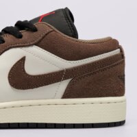 Buty dziecięce JORDAN AIR 1 LOW  553560-200 kolor brązowy