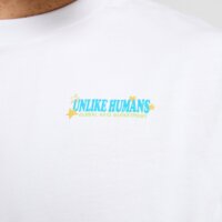 Koszulka męska UNLIKE HUMANS T-SHIRT GLOBE DEPT ulhtm10409010 kolor biały
