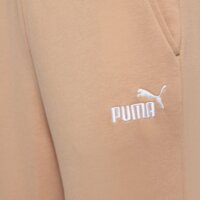 Spodnie damskie PUMA SPODNIE ESS+ EMBROIDERY TR CL 847093 89 kolor beżowy