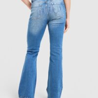 Spodnie damskie JUICY COUTURE SPODNIE LOW RISE WASHED DENIM DMNT jcjdw531128 kolor niebieski