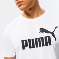 Koszulka męska PUMA T-SHIRT ESS LOGO TEE 586666 02 kolor biały