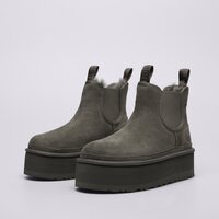 Damskie buty UGG NEUMEL PLATFORM CHELSEA 1134526-grey kolor szary