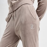 Spodnie damskie JUICY COUTURE SPODNIE DMNT LOGO VLR PANT BEI jcjdw187116 kolor beżowy