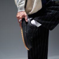 Męskie buty NIKE AIR FORCE 1 LUXE db4109-001 kolor czarny