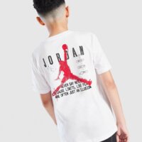 Koszulka dziecięca JORDAN T-SHIRT JRDN STAMP TEE WHT B 95f248-001 kolor biały