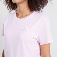 Koszulka damska PUMA T-SHIRT EMBROIDERY TEE PEARL PINK 84833162 kolor różowy