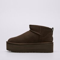 Damskie buty UGG CLASSIC ULTRA MINI PLATFORM 1135092-bcdr kolor brązowy