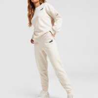 Spodnie damskie PUMA SPODNIE ESS+ EMBROIDERY HIGH-WAIST PANTS FL 67000787 kolor beżowy