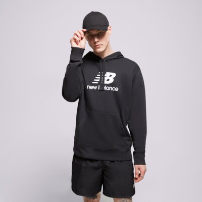 NEW BALANCE BLUZA Z KAPTUREM ESSENTIALS STACKED