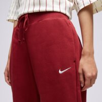 Spodnie damskie NIKE SPODNIE W NSW PHNX FLC HR OS PANT dq5887-677 kolor bordowy