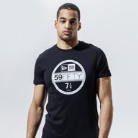 Koszulka męska NEW ERA T-SHIRT VISOR STICKER BLK TEE PROGRAM 12506366 kolor czarny