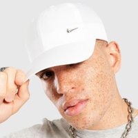 Damska  czapka z daszkiem NIKE CZAPKA K NK DF CLUB US CB MTSWSH fb5064-100 kolor biały
