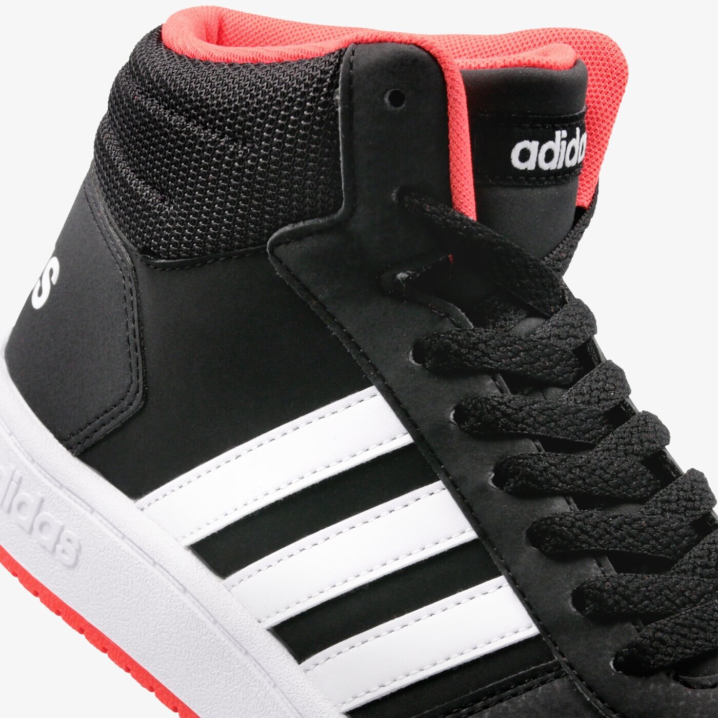 ADIDAS HOOPS MID 2.0 K (B75743) | kolor CZARNY | DzieciÄce Buty lifestyle | â­ ButySportowe.pl â­