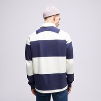 CHAMPION T-SHIRT STRIPED POLO 219181bs561 kolor granatowy