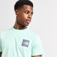 Koszulka męska THE NORTH FACE T-SHIRT FINE BOX T CRAT'AQUA nf0a8a4uo001 kolor niebieski