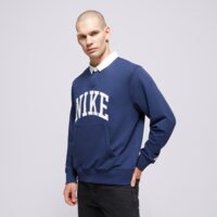 NIKE BLUZA M NK CLUB HBR FT LS POLO fn3112-410 kolor granatowy