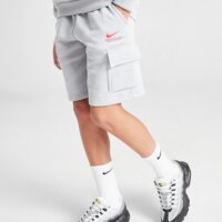 Spodenki dziecięce NIKE SZORTY NSW SI FLC CARGO B hv6971-012 kolor szary