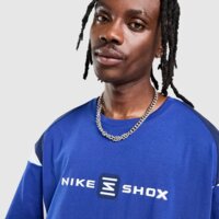 Koszulka męska NIKE T-SHIRT M NSW SS TOP SHOX ih0526-410 kolor niebieski