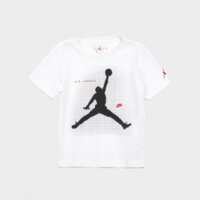 Koszulka dziecięca JORDAN T-SHIRT JUMPMAN GRID BLUR 85f634-001 kolor biały