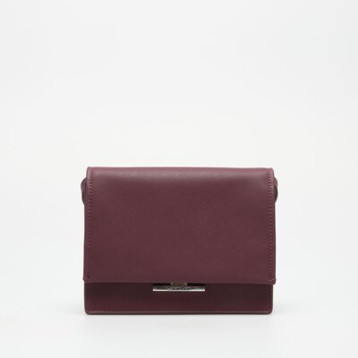 CALVIN KLEIN TOREBKA RE-LOCK CONV SHOULDER BAG SHINY