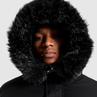 Męska kurtka zimowa SUPPLY&DEMAND KURTKA COMMAND LNG PARKA BLK-BLK WJACKET suptm17874007 kolor czarny