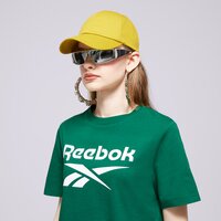 Koszulka damska REEBOK T-SHIRT REEBOK IDENTITY BIG LOGO CROP TEE 100076000 kolor zielony