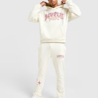 SUPPLY&DEMAND BLUZA Z KAPTUREM MEGA suptm18090325 kolor beżowy