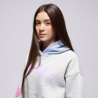 Bluza dziecięca JORDAN BLUZA Z KAPTUREM JDG BLUE JEANS & BLING PO HOOD GIRL 45f193-g2h kolor szary