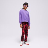 Bluza dziecięca JORDAN BLUZA TAKE FLIGHT SNAP CREW GIRL 45c808-p44 kolor fioletowy