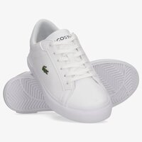 Buty dziecięce LACOSTE POWERCOURT 0721 1 SUJ 741suj001421g kolor biały