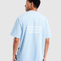 Koszulka męska HOODRICH T-SHIRT RYDER hr01260465 kolor niebieski