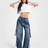 Koszulka damska MCKENZIE T-SHIRT LUNA CROP TEE mcktw16619010 kolor biały