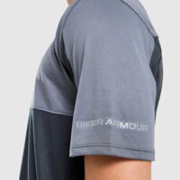 Koszulka męska UNDER ARMOUR T-SHIRT TECH HYBRID SS 6007954-016 kolor szary