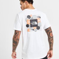 Koszulka męska THE NORTH FACE T-SHIRT ENERGY BK T WH/BLK nf0a899mvod1 kolor biały