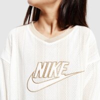 Koszulka dziecięca NIKE T-SHIRT NSW MESH JERSEY LS G if2304-104 kolor beżowy