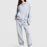 Damska bluza THE NORTH FACE BLUZA Z KAPTUREM W ESSENTIAL OS HD nf0a89enfm21 kolor szary