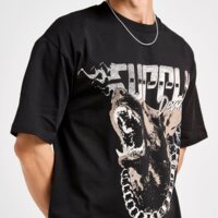 Koszulka męska SUPPLY&DEMAND T-SHIRT FAST LIFE suptm18230007 kolor czarny