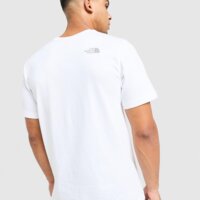 Koszulka męska THE NORTH FACE T-SHIRT M REFLECTIVE SIMPLE DOME nf0a8hdbfn41 kolor biały