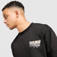 Koszulka męska UNLIKE HUMANS T-SHIRT STEEL TEE BLK-BLK ulhtm10509007 kolor czarny