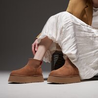Damskie buty UGG W CLASSIC MINI DIPPER 1168170-che kolor brązowy