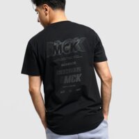 Koszulka męska MCKENZIE T-SHIRT STACK mcktm17077007 kolor czarny