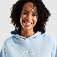 Damska bluza HOODRICH BLUZA Z KAPTUREM SNOW ANGEL OS GRAPHIC hw003250025 kolor niebieski